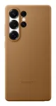 Samsung EF-VS938 Kindsuit dirbtinės odos dangtelis Galaxy S25 Ultra telefonui, rudas (camel)