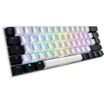 Sharkoon SGK50 S4 klaviatūra žaidimams USB QWERTZ voki&scaron;ka balta RGB LED