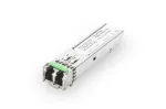 DIGITUS 1.25 Gbps SFP modulis, iki 80 km vienmodis, LC Duplex jungtis 1000Base-LX, 1550 nm