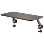 StarTech.com MNRISERCLMP prie stalo prispaudžiama monitoriaus lentyna, itin plati 65 cm (25,6 colio), monitoriams iki 32 colių, juoda