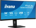 Monitorius iiyama ProLite XCB3494WQSU-B1 86,4 cm (34 inch) 3440x1440 UltraWide Quad HD LED juodas