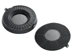 Anglies (kvapų) filtras Electrolux MCFE06ST gartraukiams, stačiakampis 235&times;235&times;27 mm, juodas