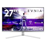 Philips Evnia 8000 27M2N8500/00 kompiuterio monitorius 67,3 cm (26,5 col.) 2560 x 1440 pikselių Quad HD QD-OLED Baltas