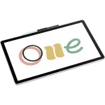 Wacom One skaitmeninis pie&scaron;tukas su 14 colių LCD ekranu, 4096 slėgio lygiai