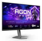 Monitorius AOC AGON PRO AG276QZD2 67,3 cm (26,5 col.) 2560 x 1440 pikselių QHD QD-OLED juodas, pilkas