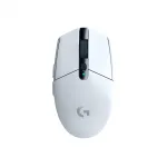 LOGITECH G305 Lightspeed belaidė žaidimų pelė balta