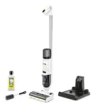 Karcher FCV 2 Natural N 1.056-101.0 grindų plovimo siurblys, akumuliatorinis, sausam ir &scaron;lapiam valymui, be mai&scaron;elio, 160 W, baltas