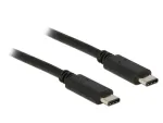 USB laidas DeLOCK 0,5 m USB 2.0 USB-C juodas