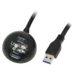 LogiLink CU0035 USB 3.0 ilginimo kabelis su įkrovimo stotele