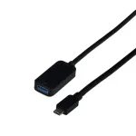 EFB-Elektronik USB 3.2 Gen2 10Gbit prailginimo kabelis, Type-C ki&scaron;tukas - Type-A lizdas, 0,5 m