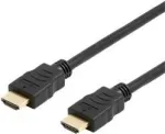 HDMI kabelis Deltaco HDMI-1010D-DO 1m 2x HDMI A tipas standartinis juodas