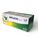 VetFood Amylactiv vir&scaron;kinimo palaikymas &scaron;unims ir katėms, 120 kapsulių