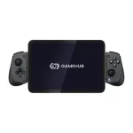 GameSir X5s belaidis mobilusis valdiklis &ndash; juodas, Bluetooth/USB-C suderinamas, i&scaron;maniojo telefono žaidimų pultas