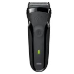 Braun Series 3 301s folijos skutimosi aparatas su trimeriu, juodas