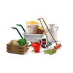 Schleich 42610S Stable Care Accessories &ndash; daugiaspalviai arklidžių priežiūros aksesuarai, rekomenduojamas amžius 3+