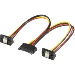 15 kontaktų SATA Y maitinimo laidas 20 cm