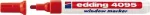 Markeris Edding 4095 10 vnt. Raudonas