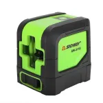 Kryžminis linijinis lazerinis nivelyras SNDWAY SW-311G &ndash; mini, žalias spindulys, 20 m, savaime i&scaron;silyginantis