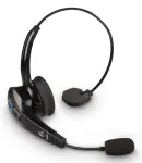 Zebra HS3100-OTH-SB belaidė ausinė ant galvos biurui ir skambučių centrams Bluetooth juoda