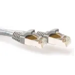 ACT pilka 0,5 m LSZH SFTP CAT6A jungiamasis kabelis su apsaugotais RJ45 ki&scaron;tukais