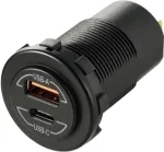 VOLTCRAFT Power-Delivery USB įmontuojamas lizdas transporto priemonei 60W (VC-14336670)