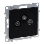 Legrand 765369 lizdas TV + SAT juodas