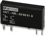 Phoenix Contact OPT-24DC/48DC/100 - miniatiūrinis kietojo kūno relė 2966618