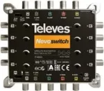 Multiswitch Televes MS58C 5x8 su Nevo recpower kask