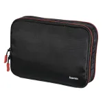 Hama Fancy Organiser L dėklas fotoaparato reikmenims, PolyTex, juodas