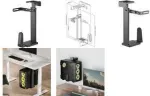 LogiLink PC laikiklis po stalu arba prie sienos juodas (EO0073)