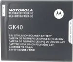 Motorola GK40 baterija (Moto E3, G4 Play, Moto G5) &ndash; ličio jonų polimeras, 2800 mAh (SNN5976A)