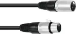 XLR jungiamasis kabelis Omnitronic 30220768 &mdash; 1&times;5 kontaktų XLR ki&scaron;tukas į 1&times;5 kontaktų XLR lizdą, 3 m
