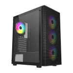 FSP M220-BA korpusas Midi Tower mATX, ATX juodas ARGB