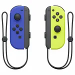 Nintendo Joy-Con juoda, mėlyna, geltona belaidis žaidimų pultas analoginis / skaitmeninis Nintendo Switch