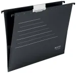 Leitz Alpha&reg; Recycle kortelės pakabinama ki&scaron;enė, A4, juoda, kartonas, 80 g/m&sup2;, 150 lapų, 348 mm