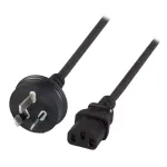 Maitinimo laidas EFB Elektronik EK493.1,8 juodas 1,8 m