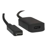 EFB Elektronik EBUSBC-USBC-REP.5 aktyvusis USB-C prailginimo kabelis, USB 3.2 5 Gbit/s, 5 m, juodas