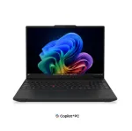 Lenovo ThinkPad T16 Gen 5 16 inch WUXGA ne&scaron;iojamas kompiuteris, Intel Core Ultra 5 325U, 16GB DDR5, 512GB SSD, Intel Graphics, Windows 11 Pro, Nordic ap&scaron;viesta klaviatūra, juoda spalva, pir&scaron;tų atspaudų skaitytuvas, 5G paruo&scaron;tas, 3 metų garantija