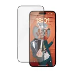 PanzerGlass&reg; ekrano apsauga iPhone 15 Plus | Ultra-Wide Fit su EasyAligner