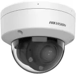 Hikvision DS-2CD1743G2-LIZSU 4MP lauko kupolinė IP kamera su motorizuotu varifokaliniu objektyvu, AcuSense, 120dB WDR, IP67, IK10, 2.8-12mm