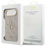 Guess 4G Big 4G Classic Logo - Etui iPhone Air (Pink / Gold)