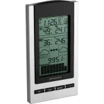 TFA Gaia Wireless Weather Station with Colour LCD, 433 MHz, DCF-77 Radio Controlled, Black