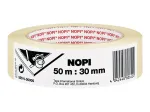 Tesa NOPI Precision Masking Tape 50m x 30mm Yellow/Cream