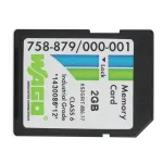 WAGO 758-879/000-001 - 2 GB - SD - NAND - 20 MB/s - 17 MB/s - Black