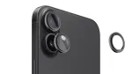 Evelatus Apple iPhone 16 / 16 Plus Camera Lens Protector Armor Black