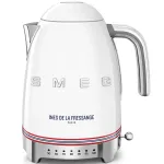 Smeg Elektrinis virdulys KLF04IDFEU 1,7 l, baltas, Ines de la Fressange