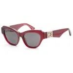 Burberry BE4423F412887 Moteri&scaron;ki Akiniai Nuo Saulės Dark Havana Dark Grey 52mm