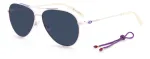 M MISSONI Moteri&scaron;ki Akiniai Nuo Saulės MMI0078S3ZJ - Juodas Acetato Rėmelis, Pilki Gradientiniai Polikarbonato Lę&scaron;iai, 58/13/145 mm