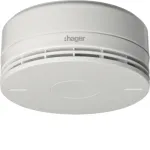 Hager RFM100D belaidis dūmų detektorius su įmontuota sirena