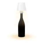 SYNERGY21 Synergy 21 LED stalinė lempa su įkraunamu akumuliatoriumi buteliams, IP54, lietimui jautrus jungiklis, reguliuojamas &scaron;viesumas, balta